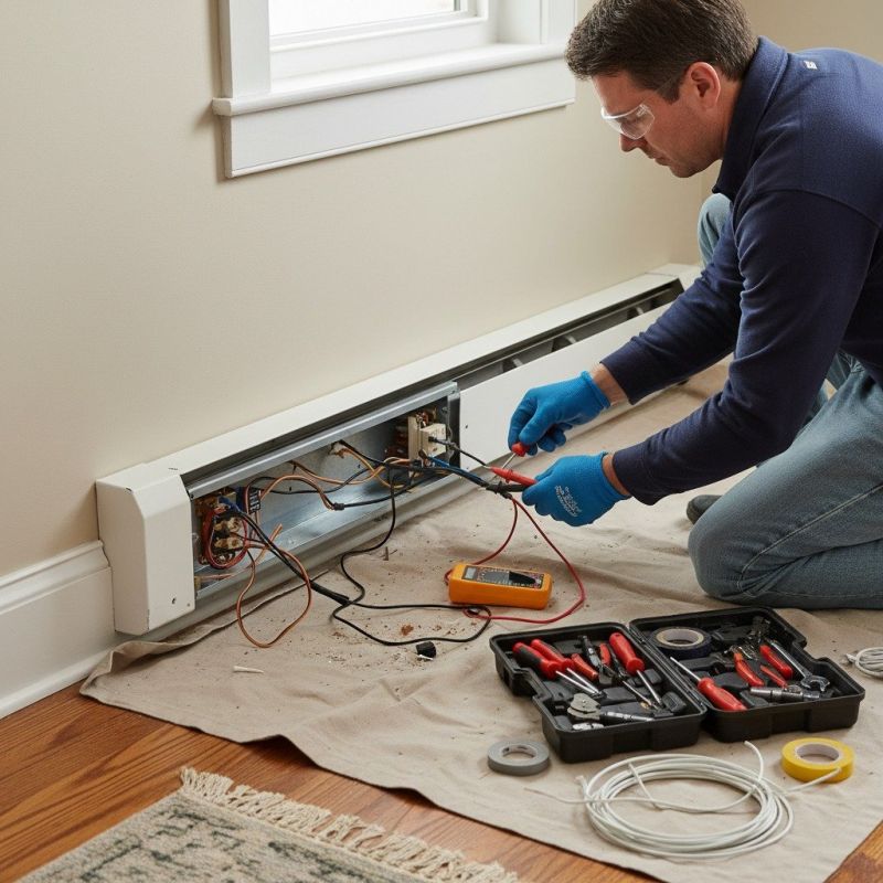 Electric Heating Repair detail